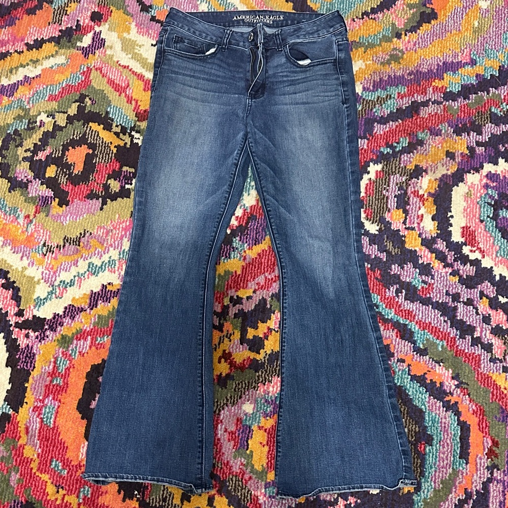 American Eagle Outfitters hi-rise artist Jeans size 8